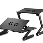 Складной cтолик трансформер для ноутбука с охлаждением Multifunctional Laptop Table