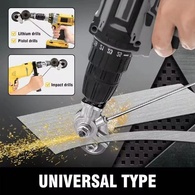 Насадка для дрели шуруповерта для резки металла Electric drill refitting plate shears