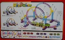 Детский аттракцион железная дорога Roller Coaster 668 (код.9-4228)